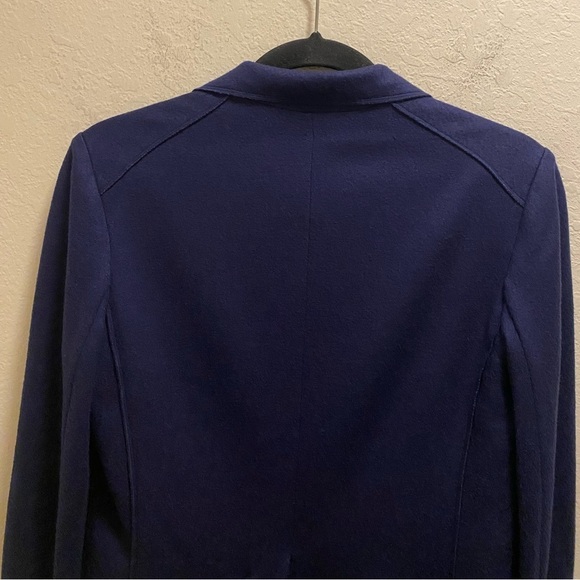 Rag & Bone Blue Wool Club Jacket Blazer Size 0 In Bright Blue - Picture 11 of 12